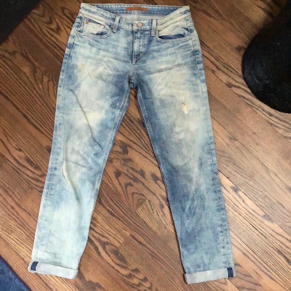 JOES JEANS WOMENS BF HIGHWATER DENIM (25)